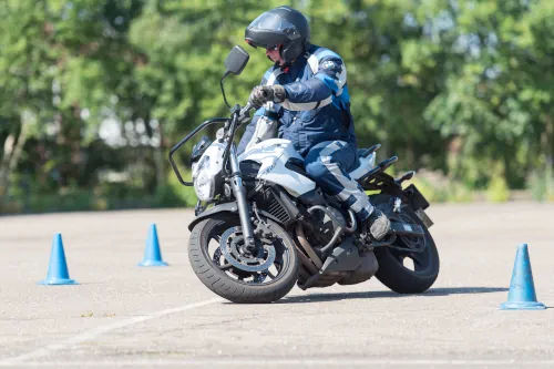 Motorrijbewijspoint Wageningen motor rijtest